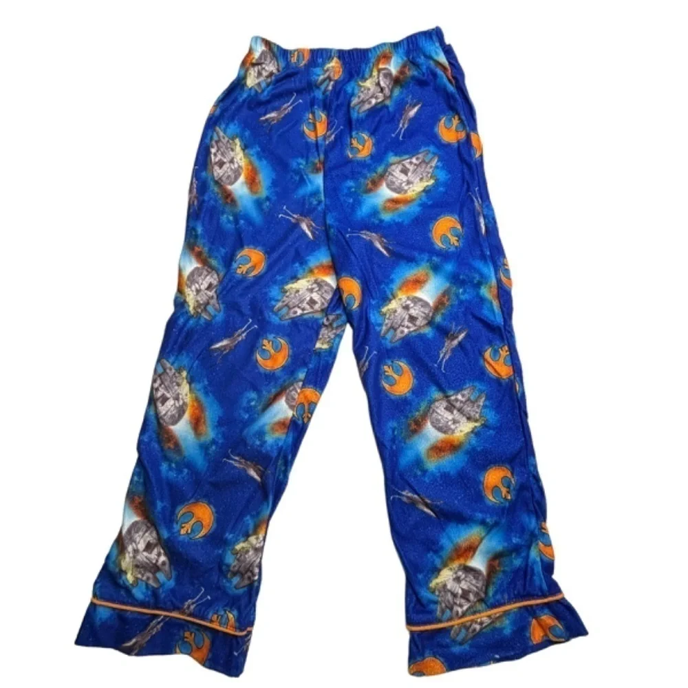 Star Wars Boys Pajama Set Size 8 Top and Bottom
